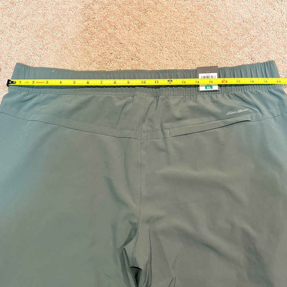 NWT! Eddie Bauer Traveler Ankle Pants, Green, Size XL Women's - Picture 8 of 8